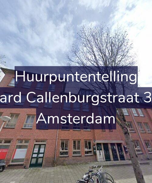 Foto gevel Huurpuntentelling voor Gerard Callenburgstraat 34-1, Amsterdam