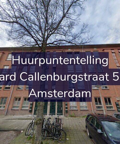 Foto gevel Huurpuntentelling voor Gerard Callenburgstraat 55-H, Amsterdam