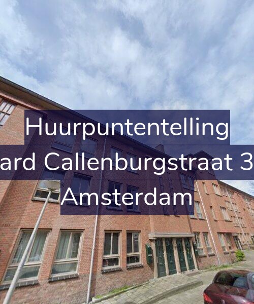 Foto gevel Huurpuntentelling voor Gerard Callenburgstraat 35-1, Amsterdam