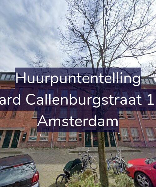 Foto gevel Huurpuntentelling voor Gerard Callenburgstraat 10-H, Amsterdam