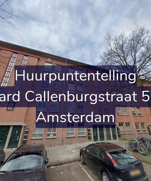 Foto gevel Huurpuntentelling voor Gerard Callenburgstraat 53-H, Amsterdam