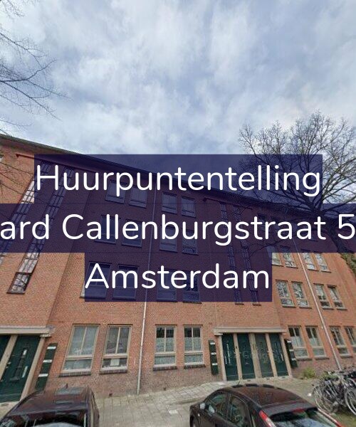 Foto gevel Huurpuntentelling voor Gerard Callenburgstraat 53-1, Amsterdam