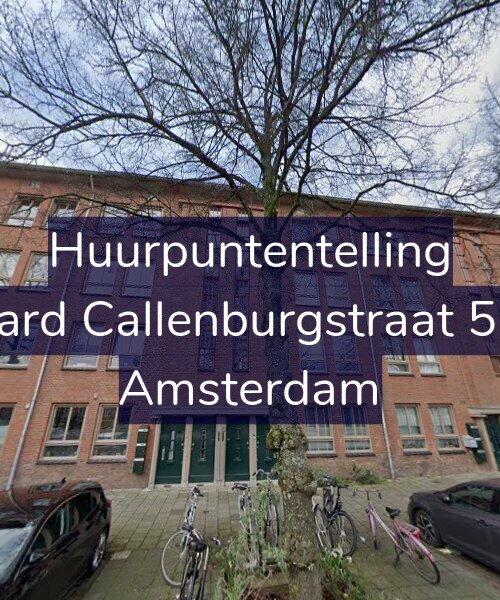 Foto gevel Huurpuntentelling voor Gerard Callenburgstraat 59-H, Amsterdam