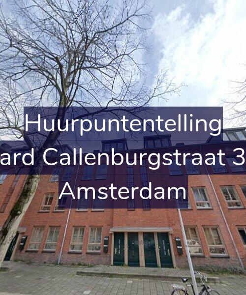 Foto gevel Huurpuntentelling voor Gerard Callenburgstraat 30-1, Amsterdam