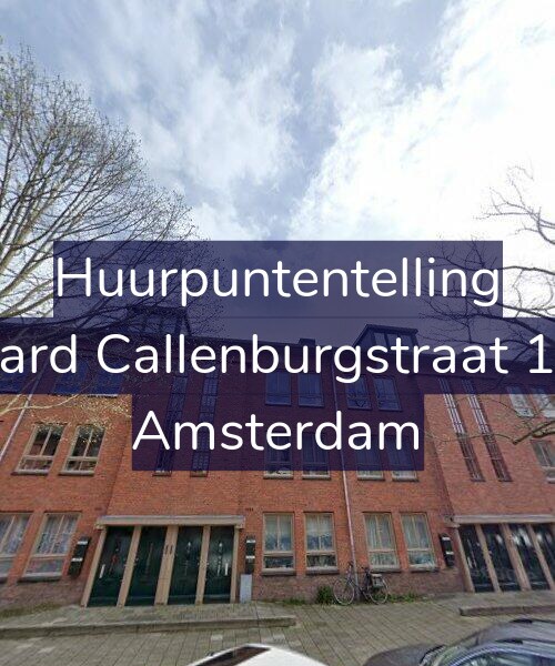 Foto gevel Huurpuntentelling voor Gerard Callenburgstraat 16-1, Amsterdam