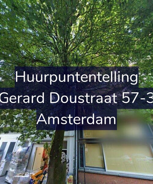 Foto gevel Huurpuntentelling voor Gerard Doustraat 57-3, Amsterdam