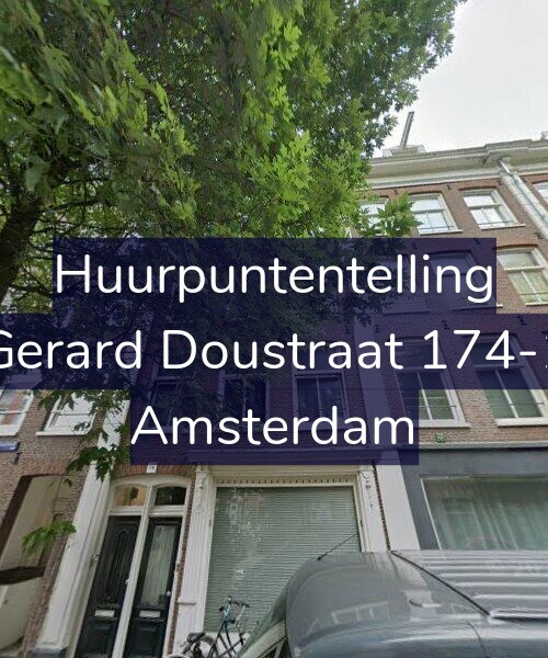Foto gevel Huurpuntentelling voor Gerard Doustraat 174-1, Amsterdam