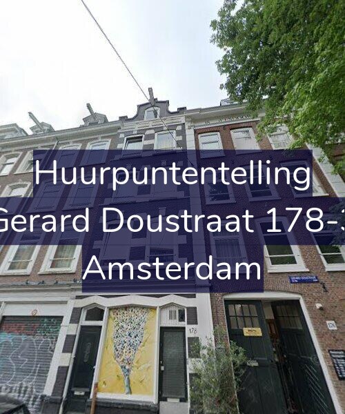 Foto gevel Huurpuntentelling voor Gerard Doustraat 178-3, Amsterdam