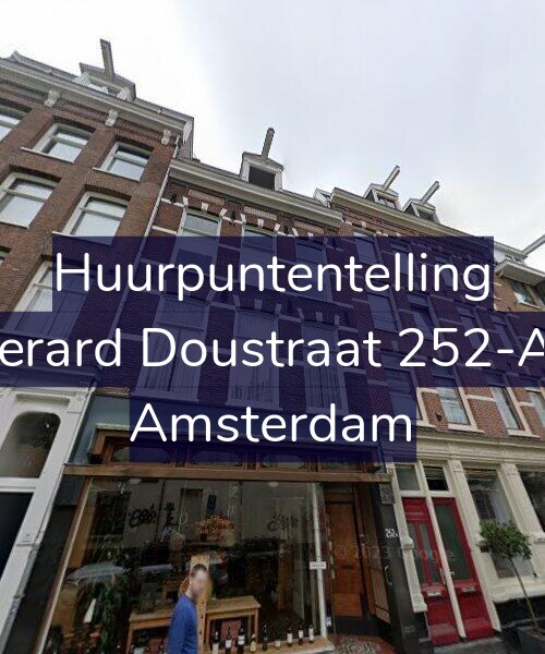 Foto gevel Huurpuntentelling voor Gerard Doustraat 252-A2, Amsterdam