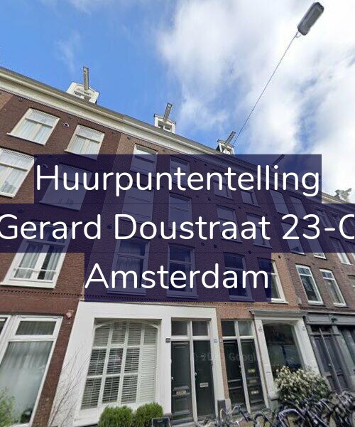 Foto gevel Huurpuntentelling voor Gerard Doustraat 23-C, Amsterdam