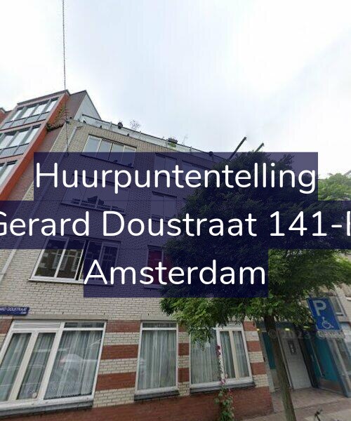 Foto gevel Huurpuntentelling voor Gerard Doustraat 141-B, Amsterdam