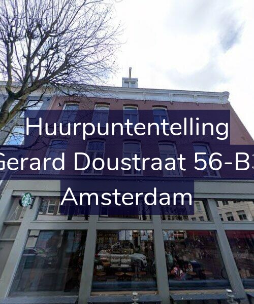Foto gevel Huurpuntentelling voor Gerard Doustraat 56-B3, Amsterdam