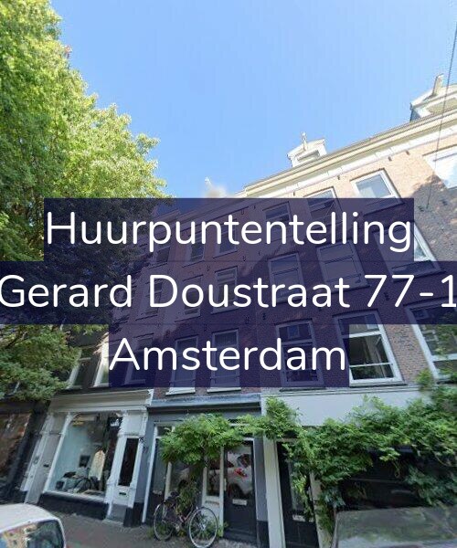 Foto gevel Huurpuntentelling voor Gerard Doustraat 77-1, Amsterdam