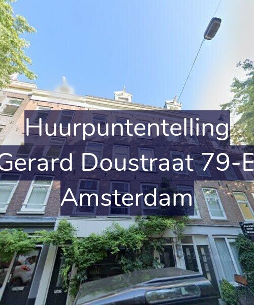 Foto gevel Huurpuntentelling voor Gerard Doustraat 79-B, Amsterdam
