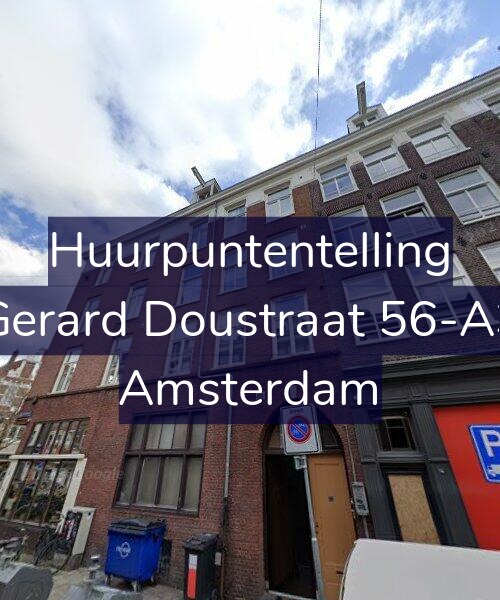 Foto gevel Huurpuntentelling voor Gerard Doustraat 56-A3, Amsterdam