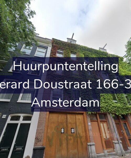 Foto gevel Huurpuntentelling voor Gerard Doustraat 166-3V, Amsterdam