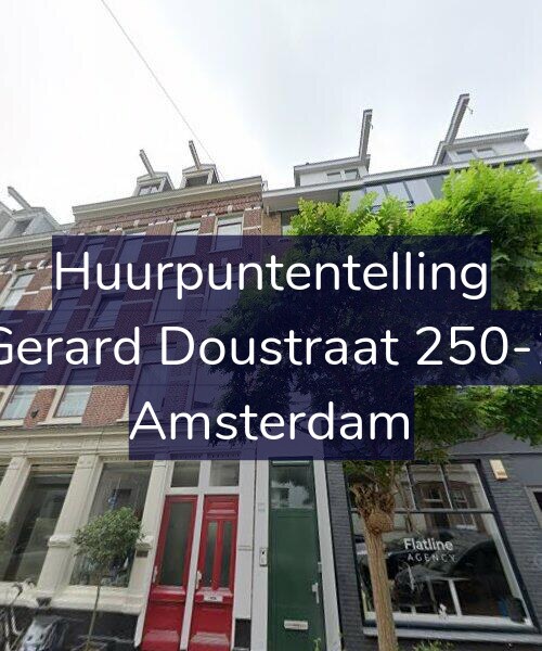 Foto gevel Huurpuntentelling voor Gerard Doustraat 250-1, Amsterdam