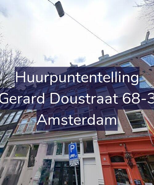 Foto gevel Huurpuntentelling voor Gerard Doustraat 68-3, Amsterdam