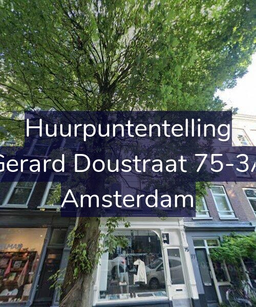 Foto gevel Huurpuntentelling voor Gerard Doustraat 75-3A, Amsterdam