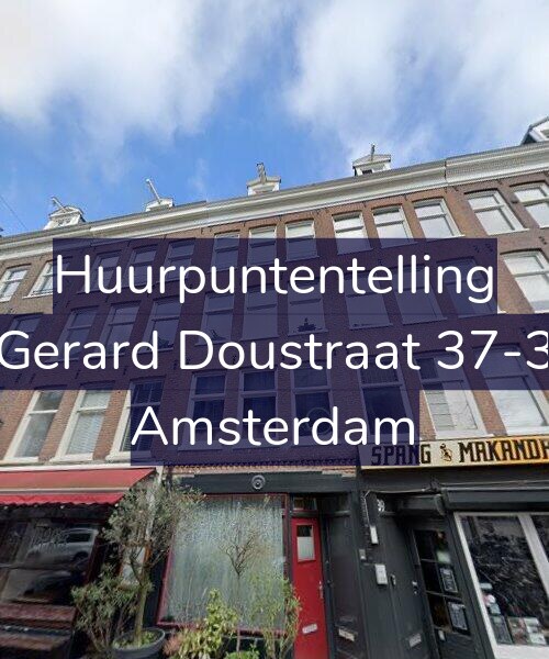 Foto gevel Huurpuntentelling voor Gerard Doustraat 37-3, Amsterdam