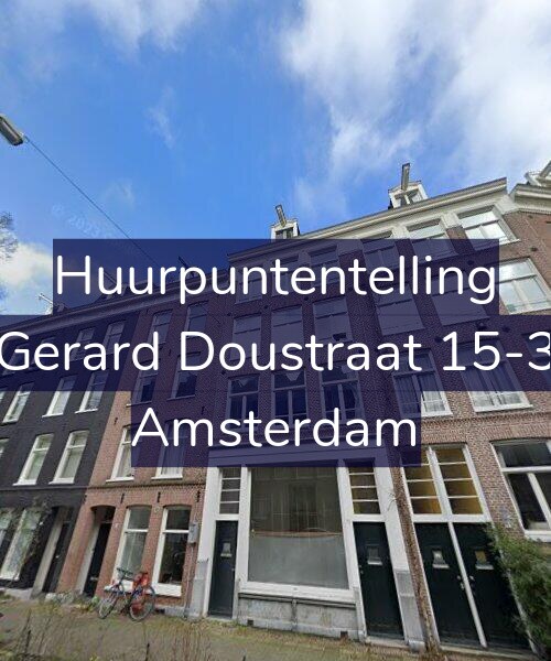 Foto gevel Huurpuntentelling voor Gerard Doustraat 15-3, Amsterdam