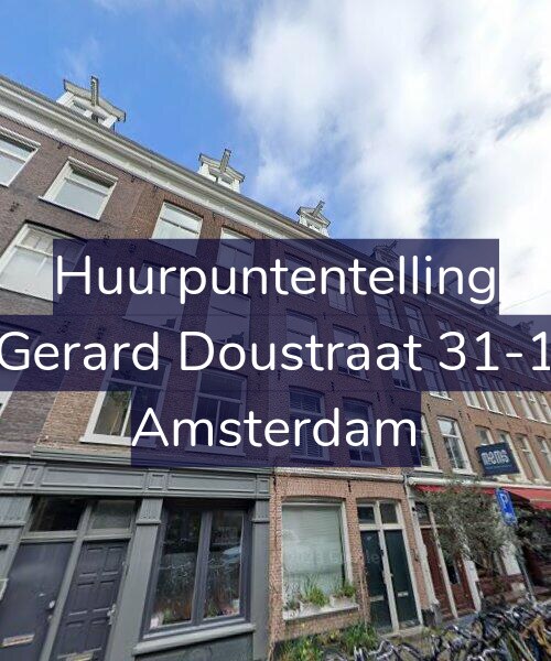 Foto gevel Huurpuntentelling voor Gerard Doustraat 31-1, Amsterdam