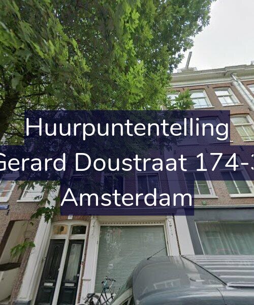 Foto gevel Huurpuntentelling voor Gerard Doustraat 174-3, Amsterdam