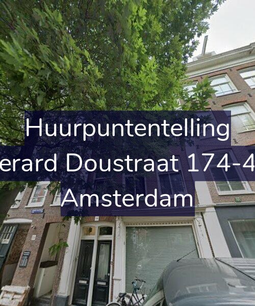 Foto gevel Huurpuntentelling voor Gerard Doustraat 174-4V, Amsterdam