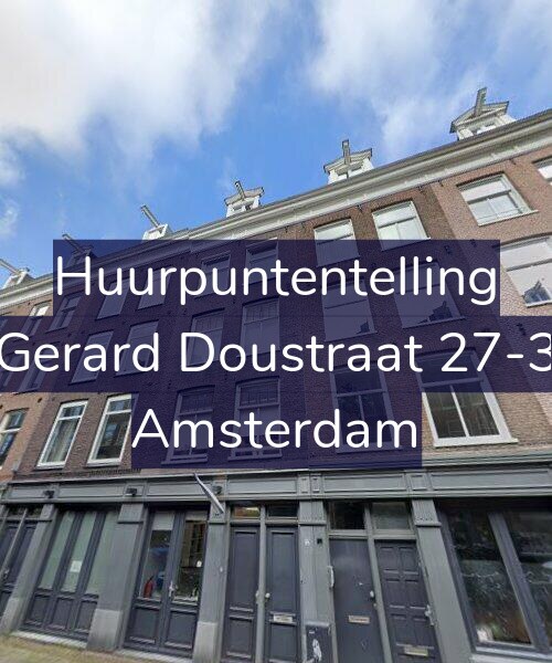 Foto gevel Huurpuntentelling voor Gerard Doustraat 27-3, Amsterdam