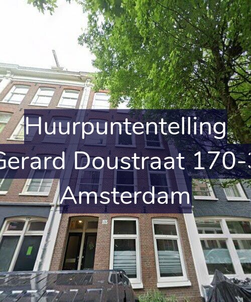 Foto gevel Huurpuntentelling voor Gerard Doustraat 170-3, Amsterdam
