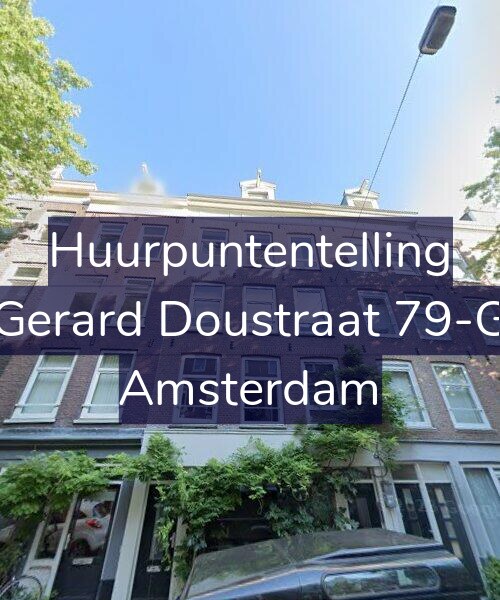 Foto gevel Huurpuntentelling voor Gerard Doustraat 79-G, Amsterdam