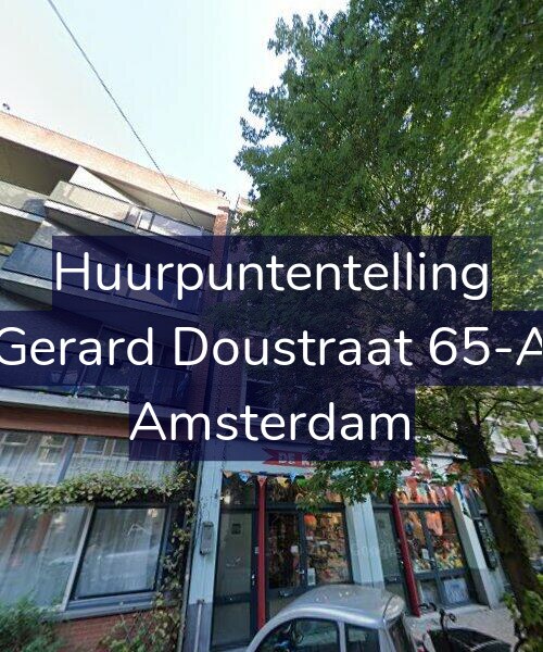 Foto gevel Huurpuntentelling voor Gerard Doustraat 65-A, Amsterdam