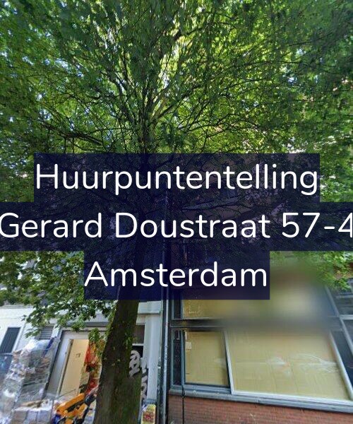 Foto gevel Huurpuntentelling voor Gerard Doustraat 57-4, Amsterdam