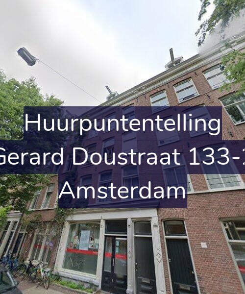 Foto gevel Huurpuntentelling voor Gerard Doustraat 133-2, Amsterdam