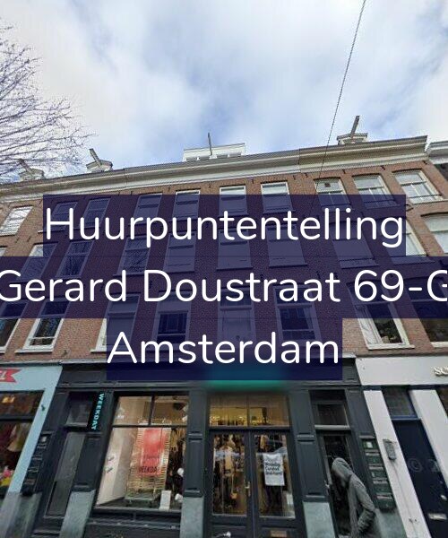 Foto gevel Huurpuntentelling voor Gerard Doustraat 69-G, Amsterdam