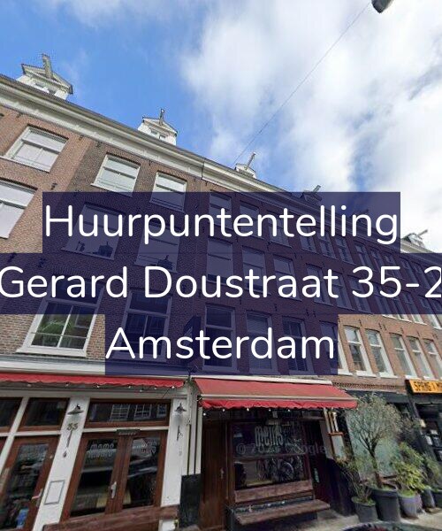Foto gevel Huurpuntentelling voor Gerard Doustraat 35-2, Amsterdam