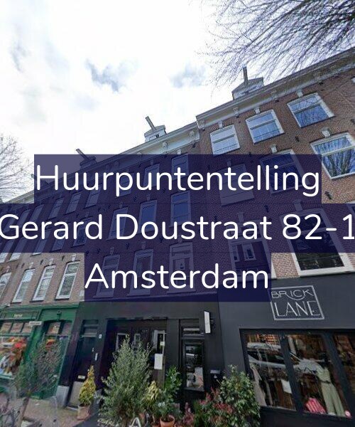 Foto gevel Huurpuntentelling voor Gerard Doustraat 82-1, Amsterdam
