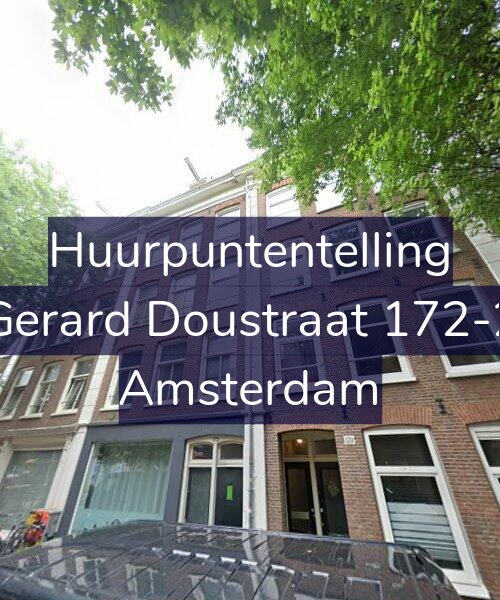 Foto gevel Huurpuntentelling voor Gerard Doustraat 172-2, Amsterdam