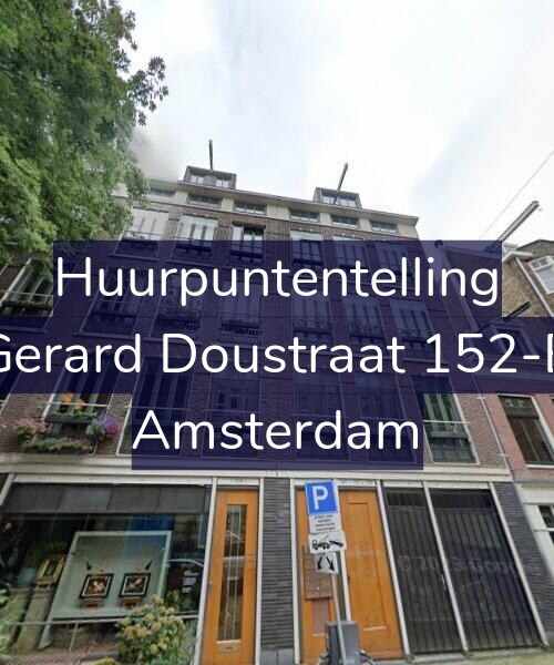 Foto gevel Huurpuntentelling voor Gerard Doustraat 152-B, Amsterdam
