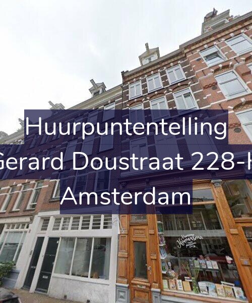 Foto gevel Huurpuntentelling voor Gerard Doustraat 228-H, Amsterdam