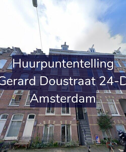 Foto gevel Huurpuntentelling voor Gerard Doustraat 24-D, Amsterdam