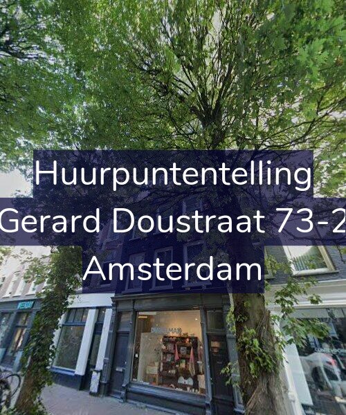 Foto gevel Huurpuntentelling voor Gerard Doustraat 73-2, Amsterdam