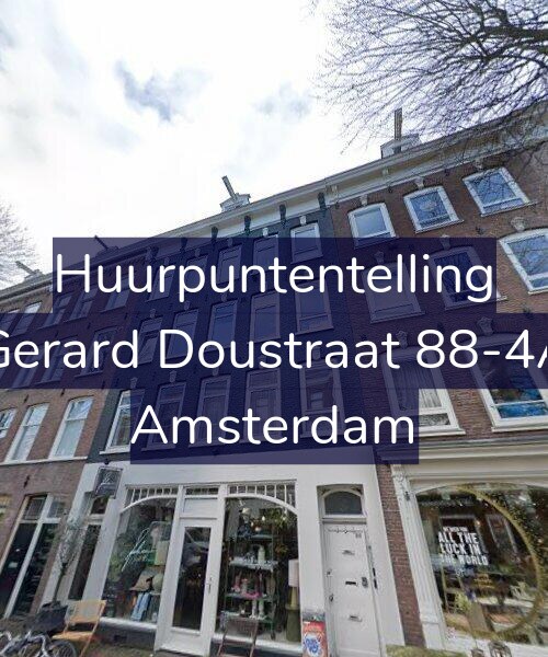 Foto gevel Huurpuntentelling voor Gerard Doustraat 88-4A, Amsterdam