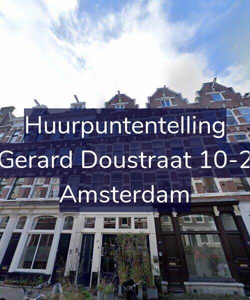 Foto gevel Huurpuntentelling voor Gerard Doustraat 10-2, Amsterdam