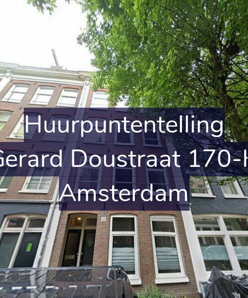Foto gevel Huurpuntentelling voor Gerard Doustraat 170-H, Amsterdam