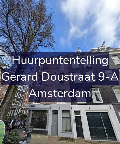 Foto gevel Huurpuntentelling voor Gerard Doustraat 9-A, Amsterdam