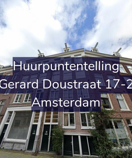 Foto gevel Huurpuntentelling voor Gerard Doustraat 17-2, Amsterdam