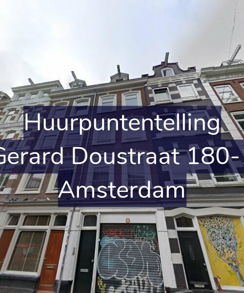 Foto gevel Huurpuntentelling voor Gerard Doustraat 180-1, Amsterdam