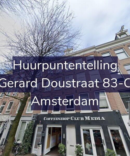 Foto gevel Huurpuntentelling voor Gerard Doustraat 83-C, Amsterdam