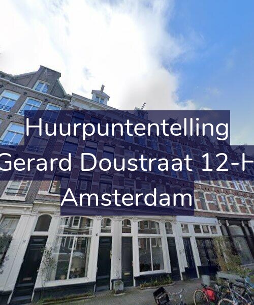 Foto gevel Huurpuntentelling voor Gerard Doustraat 12-H, Amsterdam
